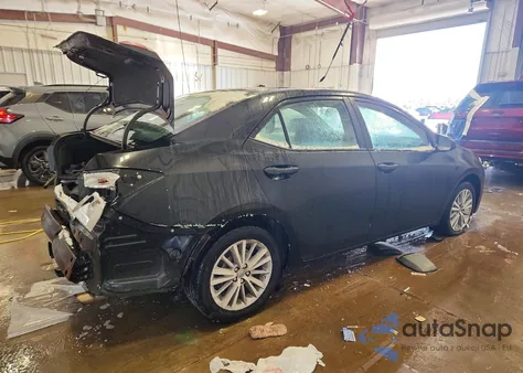 2015 Toyota Corolla L из США, поврежденный, VIN 2T1BURHE0FC322511